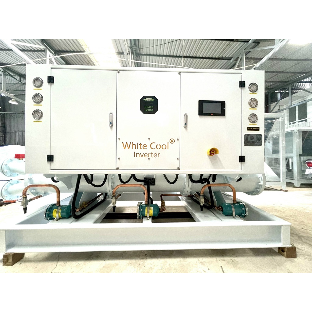 MÁY LÀM LẠNH NƯỚC CHILLER 160HP (INVERTER TIẾT KIỆM ĐIỆN)