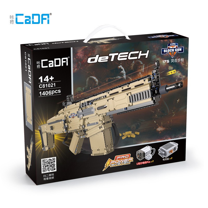 Đồ Chơi Lắp Ghép Lego, Lắp Ráp Mô Hình Scar- L CaDA Model C81021 với 1406 PCS