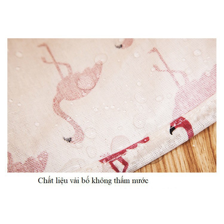 Giỏ đựng quần áo bẩn bằng vải cỡ lớn có thể gấp gọn phong cách Nhật Bản, sọt vải đựng đồ đa năng 88088 SHIPNHANH88