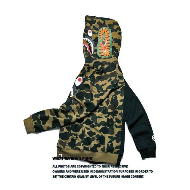 Áo khoác Bape Hoodie Jacket FullZip  | BigBuy360 - bigbuy360.vn
