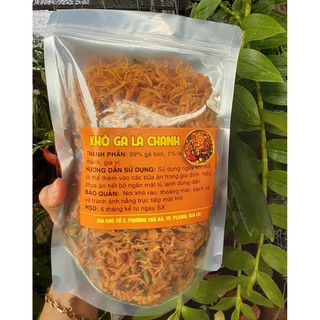 1kg Khô gà lá chanh, khô ga ta ngon, hàng nhà làm chuẩn ngon