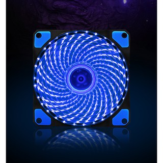 Fan Case 12cm Coolman 33 Led Blue