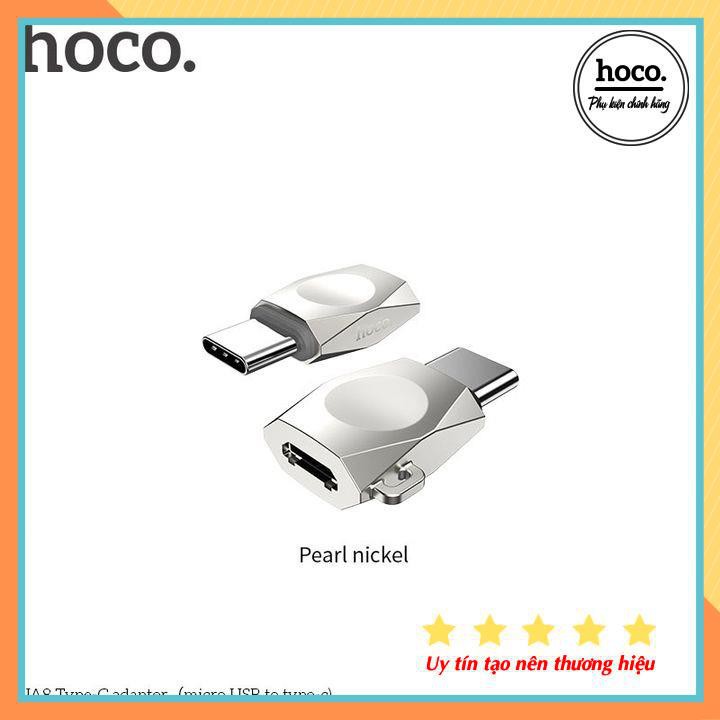 Đầu Chuyển Type-C Ra Micro USB Hoco UA8 Chính Hãng