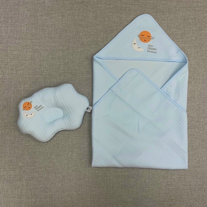 Ủ sơ sinh của Huson baby mềm mịn, thấm mút mồ hôi