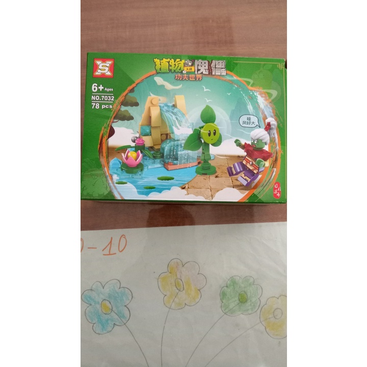 Đồ chơi xếp hình zombie cho bé