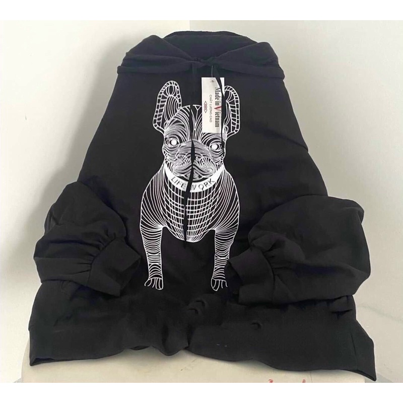 HOODIE NỈ CÚN PUG SIÊU HOT