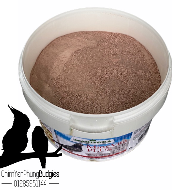 100g khoáng hồng vi lượng Mine Vita Plus RP cho Chim Bồ Câu • Vẹt • Chim Cảnh - xuất xứ: Ý 🇮🇹🇮🇹🇮🇹