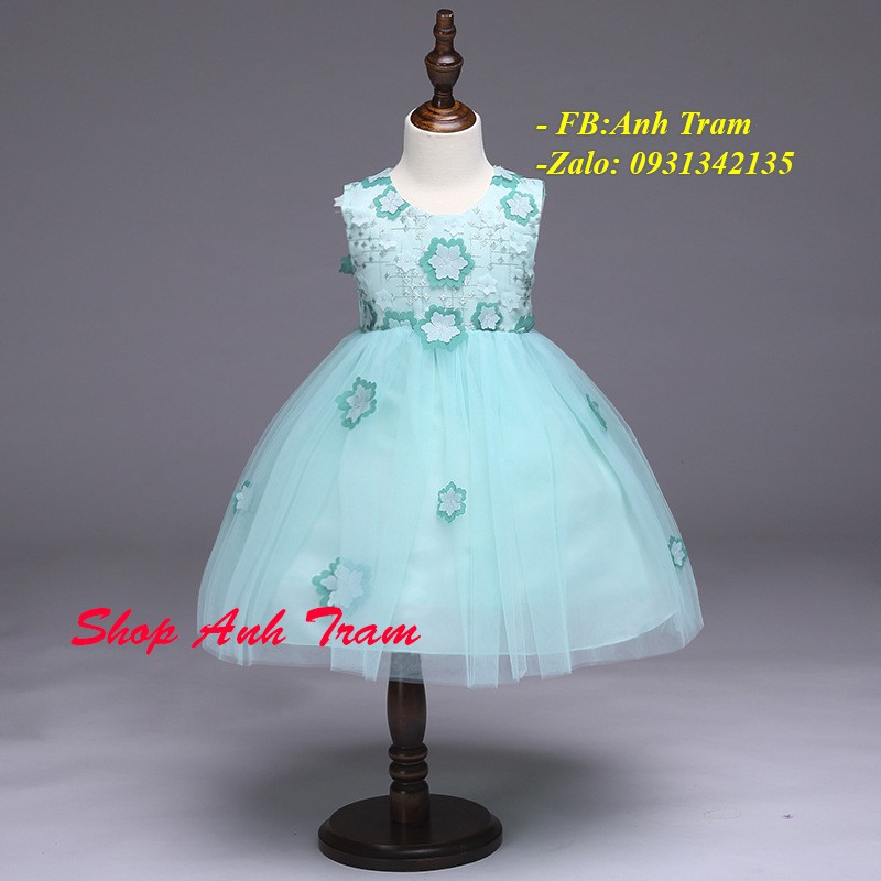Đầm công chúa bé gái  at007