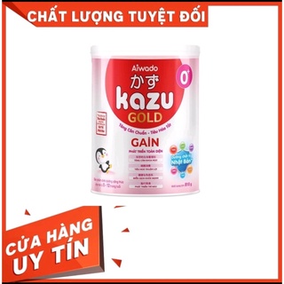 Sữa bột kazu gold gain số 0+,1+, 2+ 810g