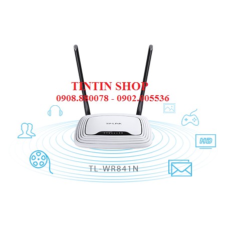 TP-LINK TL-WR841N ROUTER WIFI TỐC ĐỘ 300Mbps