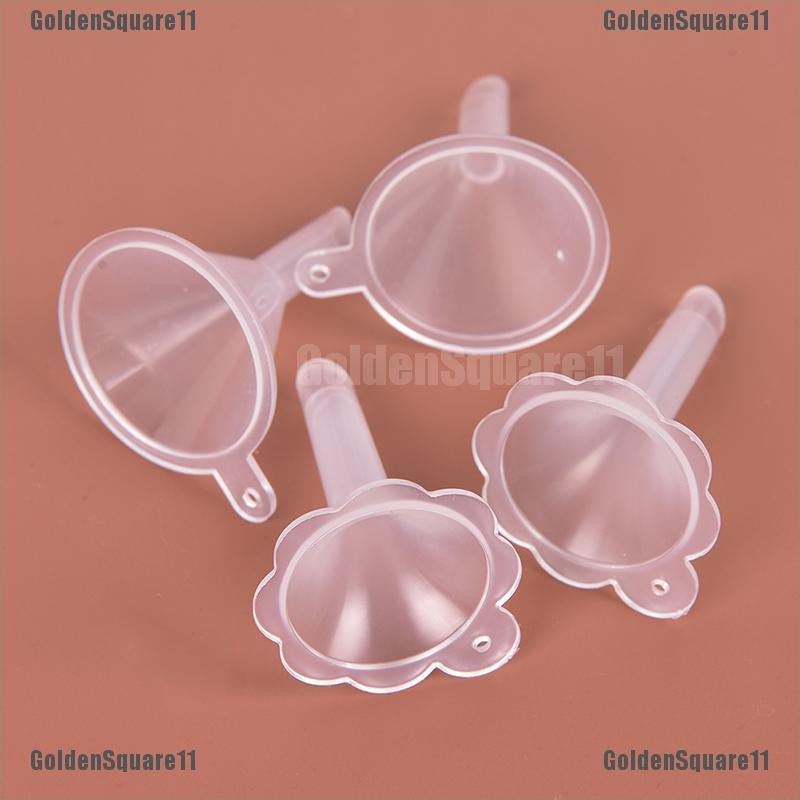 Set 10 Phễu Nhựa Nhỏ Dễ Thương Dùng Chiết Nước Hoa / Dầu Thơm