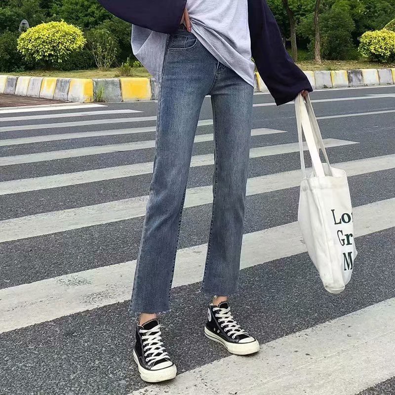 Quần jean dài thời trang mùa hè trẻ trung cho nữ
