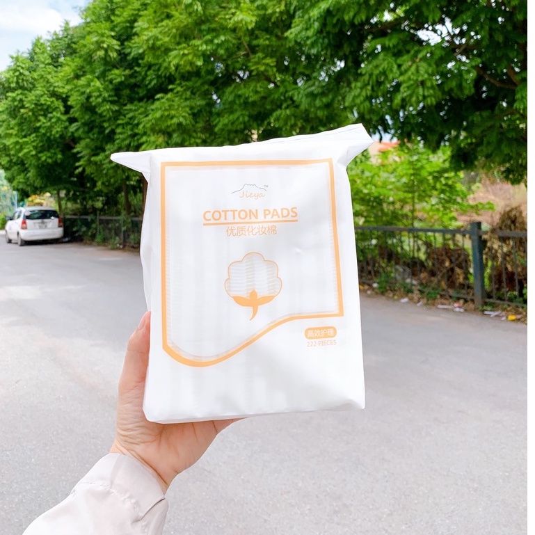 Bông tẩy trang 3 lớp FM Cotton Pads 222 miếng nội địa Trung