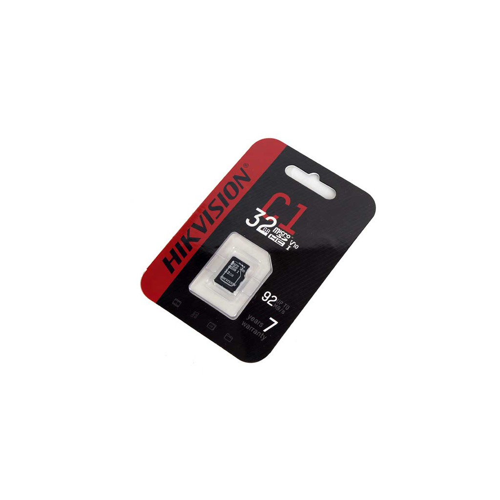 [HÀNG CHÍNH HÃNG] Thẻ Nhớ Micro SD HIK VISION C1 32GB 92Mb/s Sản Phẩm Sử Dụng Đa Năng | BigBuy360 - bigbuy360.vn