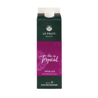 NƯỚC ÉP TROPICAL #LEFRUIT (nguyên chất, không đường) - Hộp 1L