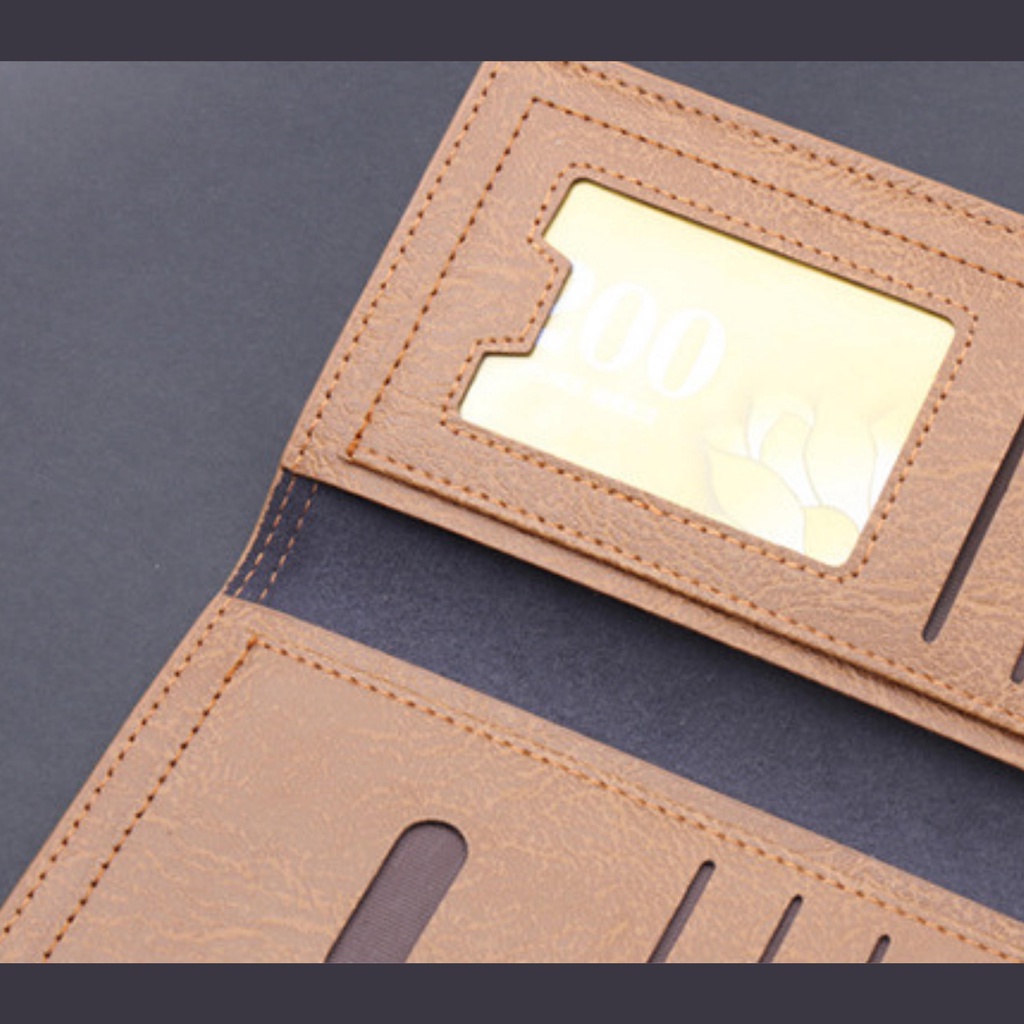 Ví cầm tay nam nữ LETI VI14, bóp tiền thẻ thời trang màu cơ bản tiện dụng chất liệu bền bỉ