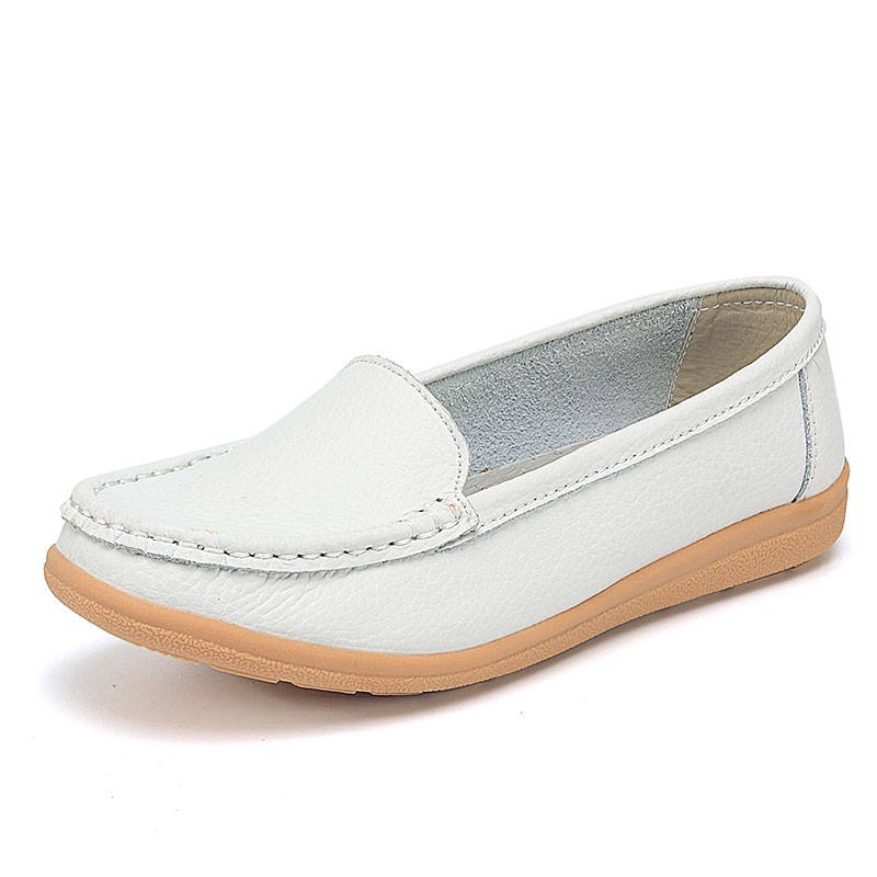 Giày Lười Chất Liệu Da Thật Thời Trang Cho Nữ | BigBuy360 - bigbuy360.vn