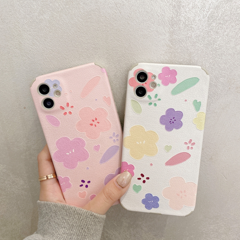 Ốp Lưng In Hoa Xinh Xắn Cho Iphone 12 11 Pro Max 12 Mini Se 2020 Xs Max Xr 7 8 Plus | BigBuy360 - bigbuy360.vn