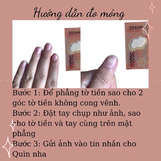 Móng giả vẽ tặng kèm keo dán