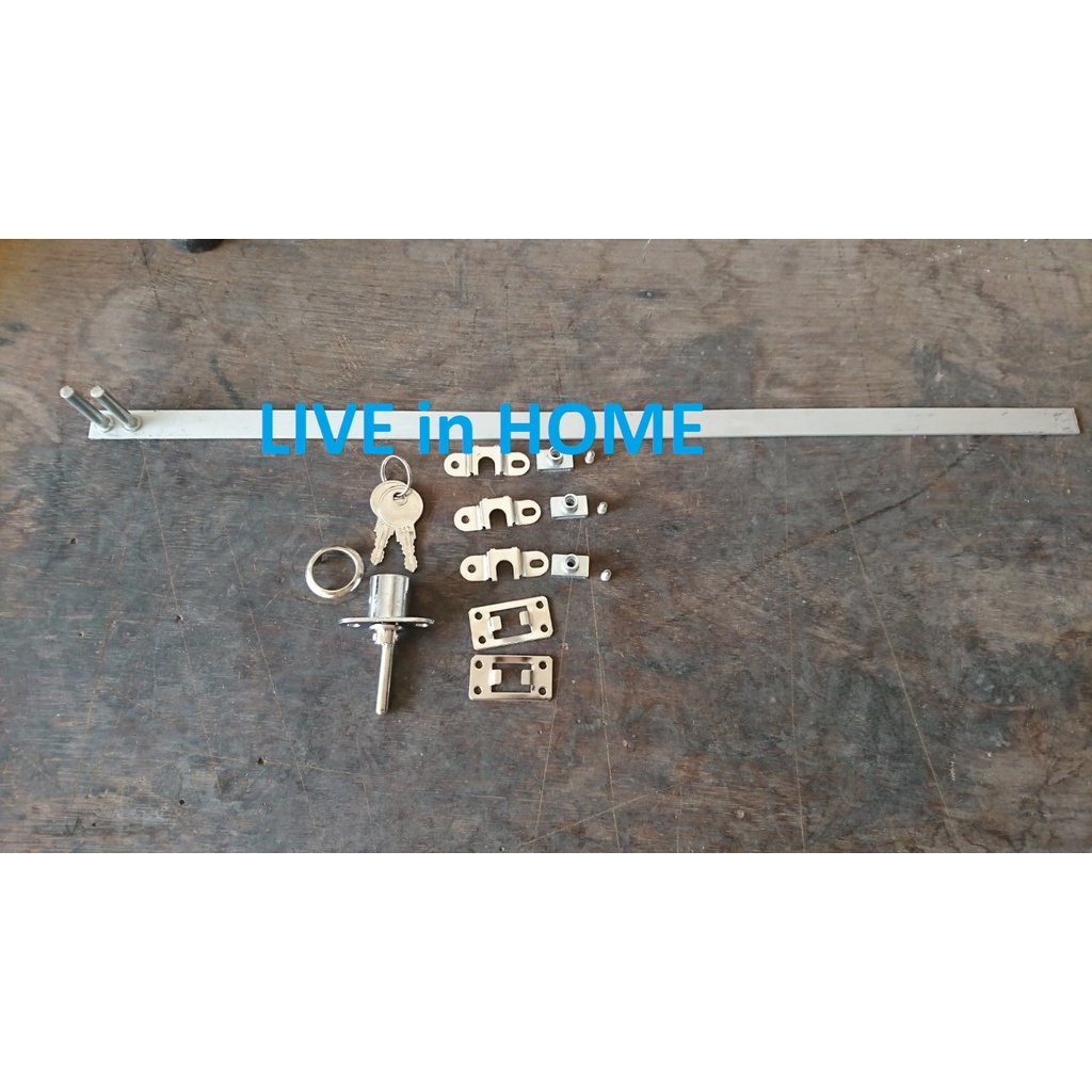 Khóa tủ ghỗ 3 ngăn Xiehe chính hãng