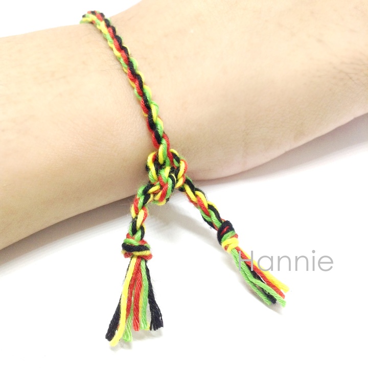 (Pastel/Đen/Nâu/Xanh biển/Xanh lá/Hồng/Cam) Vòng chỉ tình bạn - Vòng đeo tay chân nam nữ - Friendship Bracelet handmade