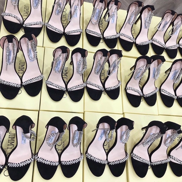 Sandal cao gót quai đá hàng cao cấp fullbox