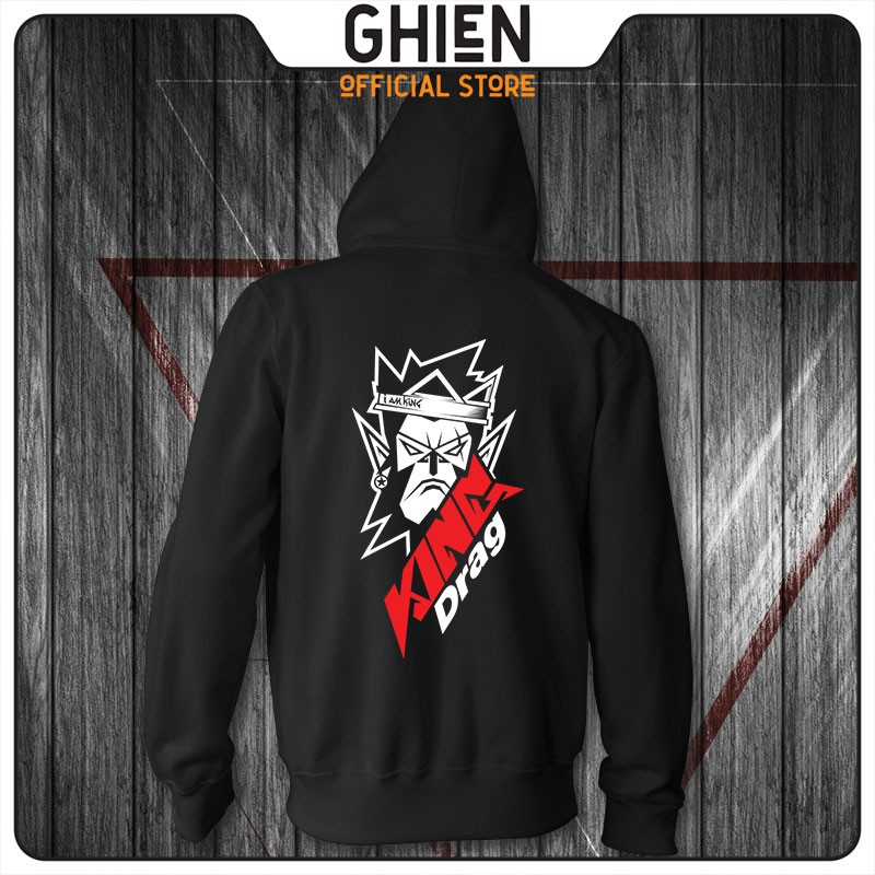 Áo khoác dây kéo UMAD unisex racing biker King Drag v.1 nam nữ vải da cá cao cấp co giãn 4 chiều, thoáng mát | BigBuy360 - bigbuy360.vn