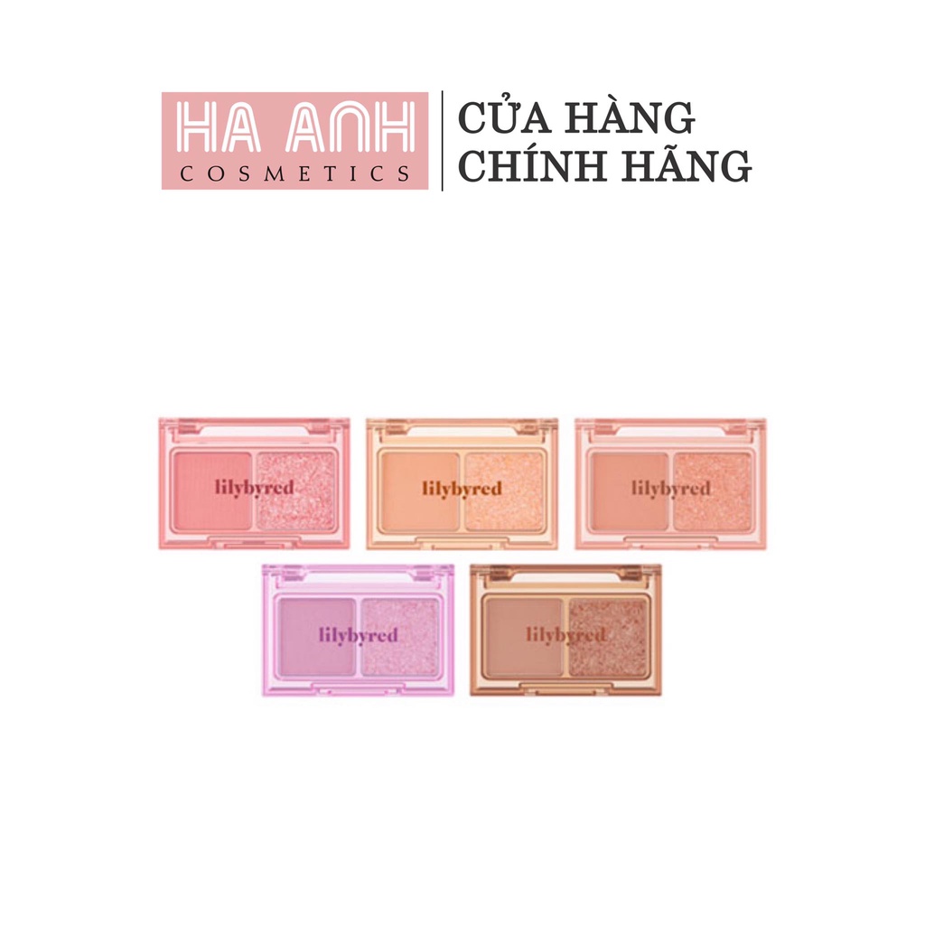 Bảng Phấn Mắt Lilybyred Little Bitty Moment Shadow