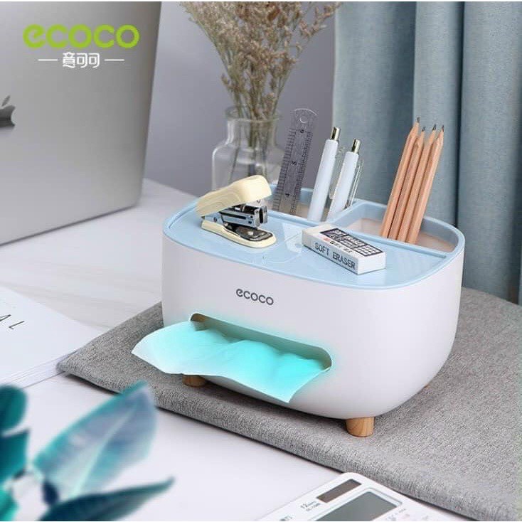 Kệ, hộp đựng giấy ăn, đồ đang năng cao cấp - Ecoco E2009