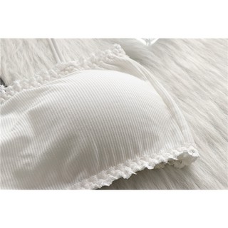 1 Áo bra 2 dây cotton tăm