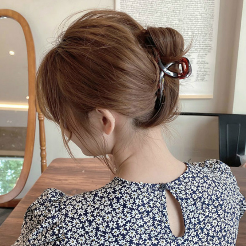 Kẹp Tóc Kiểu Dáng Đơn Giản Phong Cách Hàn Quốc Cho Nữ