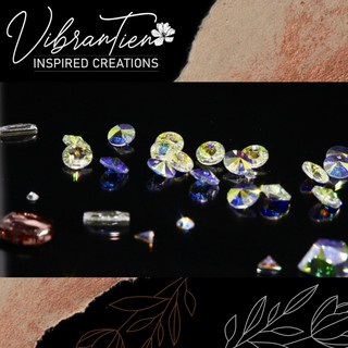 Pha lê Swarovski hạt dĩa 6mm