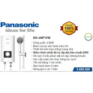 Máy nước nóng Panasonic DH-4NS3VW