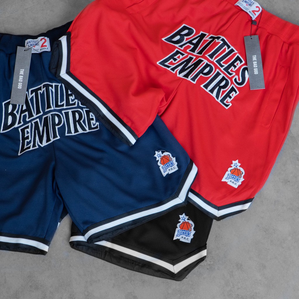 Quần short Bóng Rổ Battles MSW Town, quần đùi thể thao dây rút thời trang nam nữ unisex