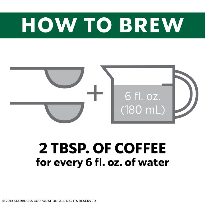 Cà phê Starbucks Decaf rang xay sẵn nguyên chất 100% Arabica Coffee [Hàng Mỹ]