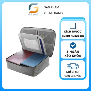 Cặp đựng tài liệu, vali đựng tài liệu nhiều ngăn chống nước