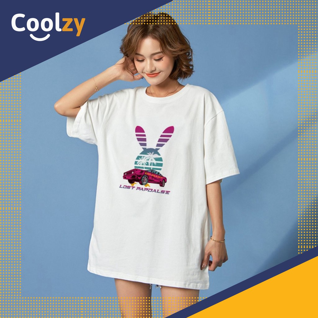 Áo Thun Tay Lỡ 🔴 Áo Phông In Lost Papdalse | CoolZy
