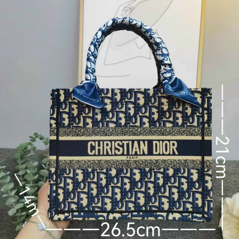 Túi thổ cẩm tote size 27cm fullbox tặng khăn lụa
