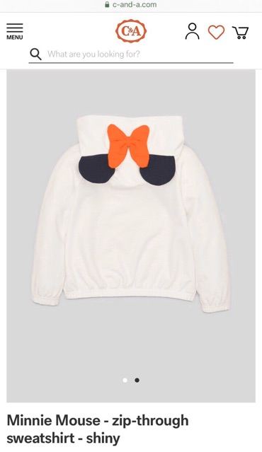 Áo khoác Bé gái Minnie cực xinh