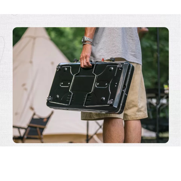 Bếp gas đôi gấp gọn Glamping NatureHike NH22RJ001