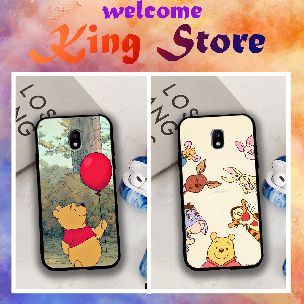 Ốp lưng Samsung J3-2016/J3 Pro in hình ICON gấu Pooh 2D đẹp, độc, lạ_KINGSTORE.HN_Ốp SS J310/J330