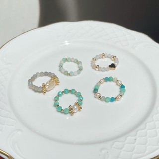 Set Nhẫn Đá Thiên Nhiên