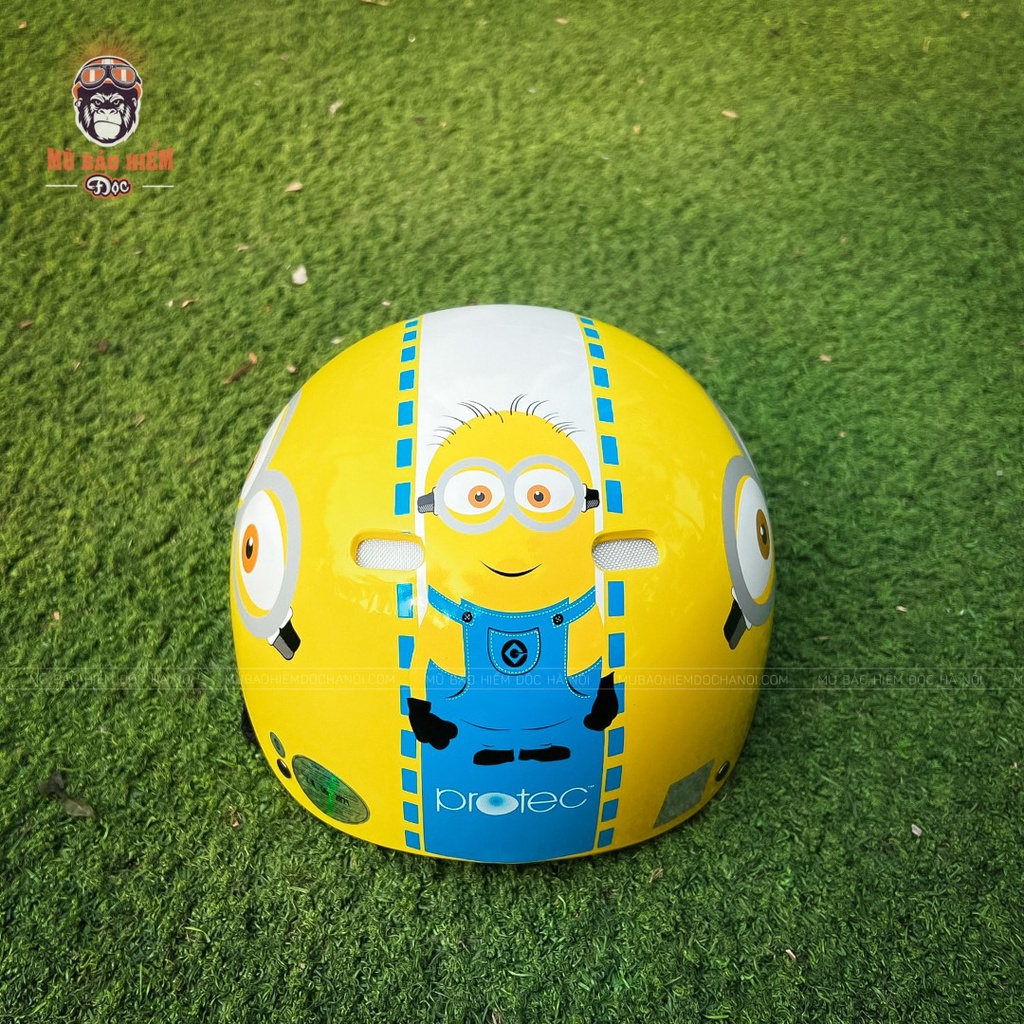Mũ Bảo Hiểm Trẻ Em Lưỡi Trai – PROTEC KITTY (Nhiều màu sắc)