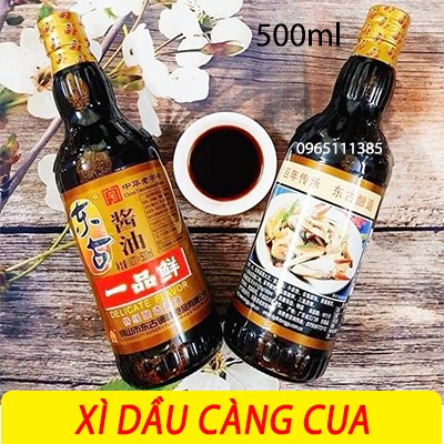 Xì Dầu Càng Cua Nhất Phẩm Tiên 500ml - Hàng Nội Địa