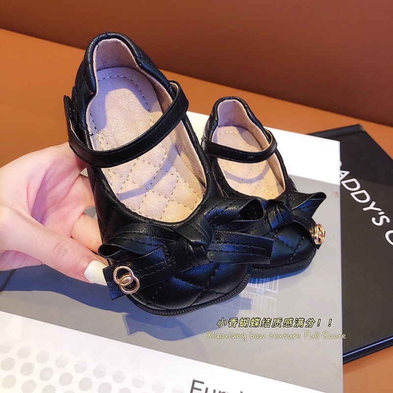Giày búp bê da mềm kiểu công chúa thời trang mùa thu cho bé gái 2021 21-30