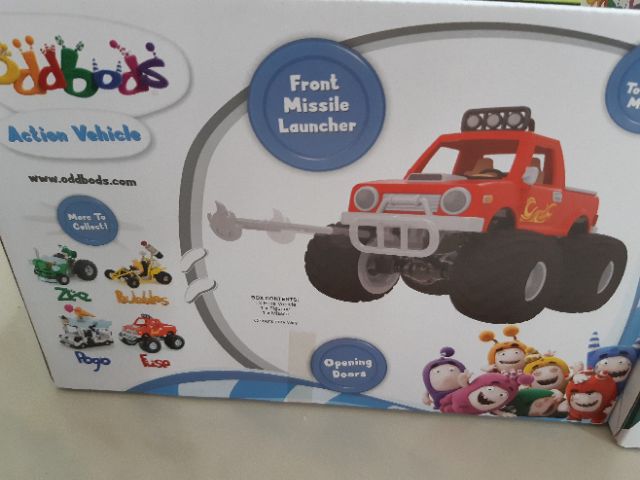 Mô hình xe+oddbods