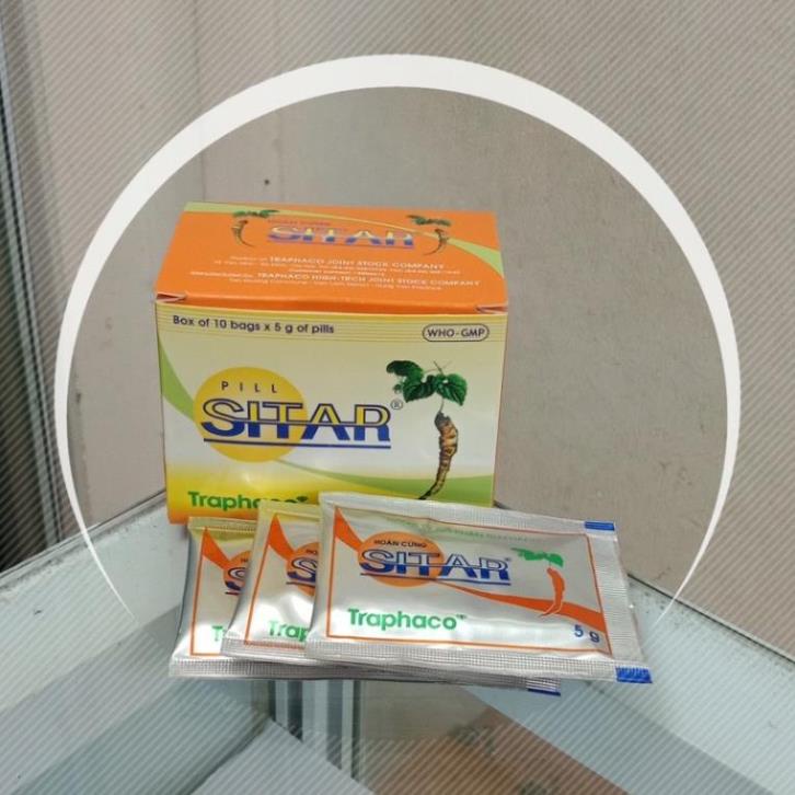 Hoàn Cứng Sitar- TRAPHACO giúp hỗ trợ điều trị trĩ nội, trĩ ngoại, giảm sưng nề búi trĩ