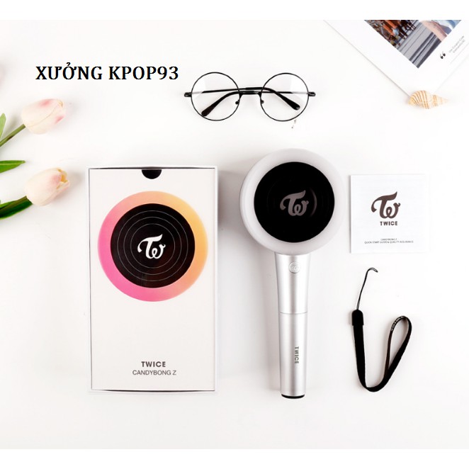 Lightstick Twice Candybongz Unoff - Gậy Cổ Vũ Twice ( Tặng Pin + Card) |  Shopee Việt Nam