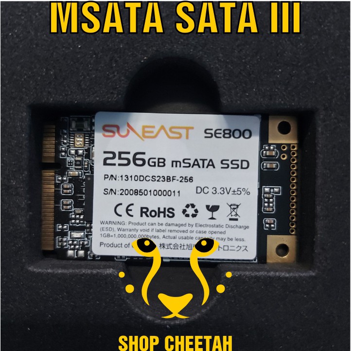 Ổ cứng SSD mSATAIII SunEast 256GB nội địa Nhật Bản – CHÍNH HÃNG – Bảo hành 3 năm – mSata3 SSD chính hãng