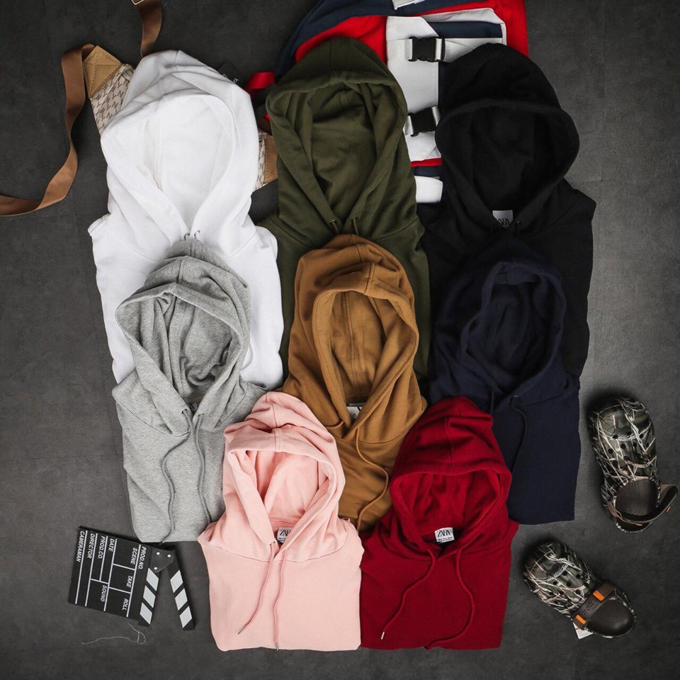 Áo hoodie ZARA - Áo khoác nỉ bông nón 2 lớp dày dặn chất lượng đẹp | BigBuy360 - bigbuy360.vn